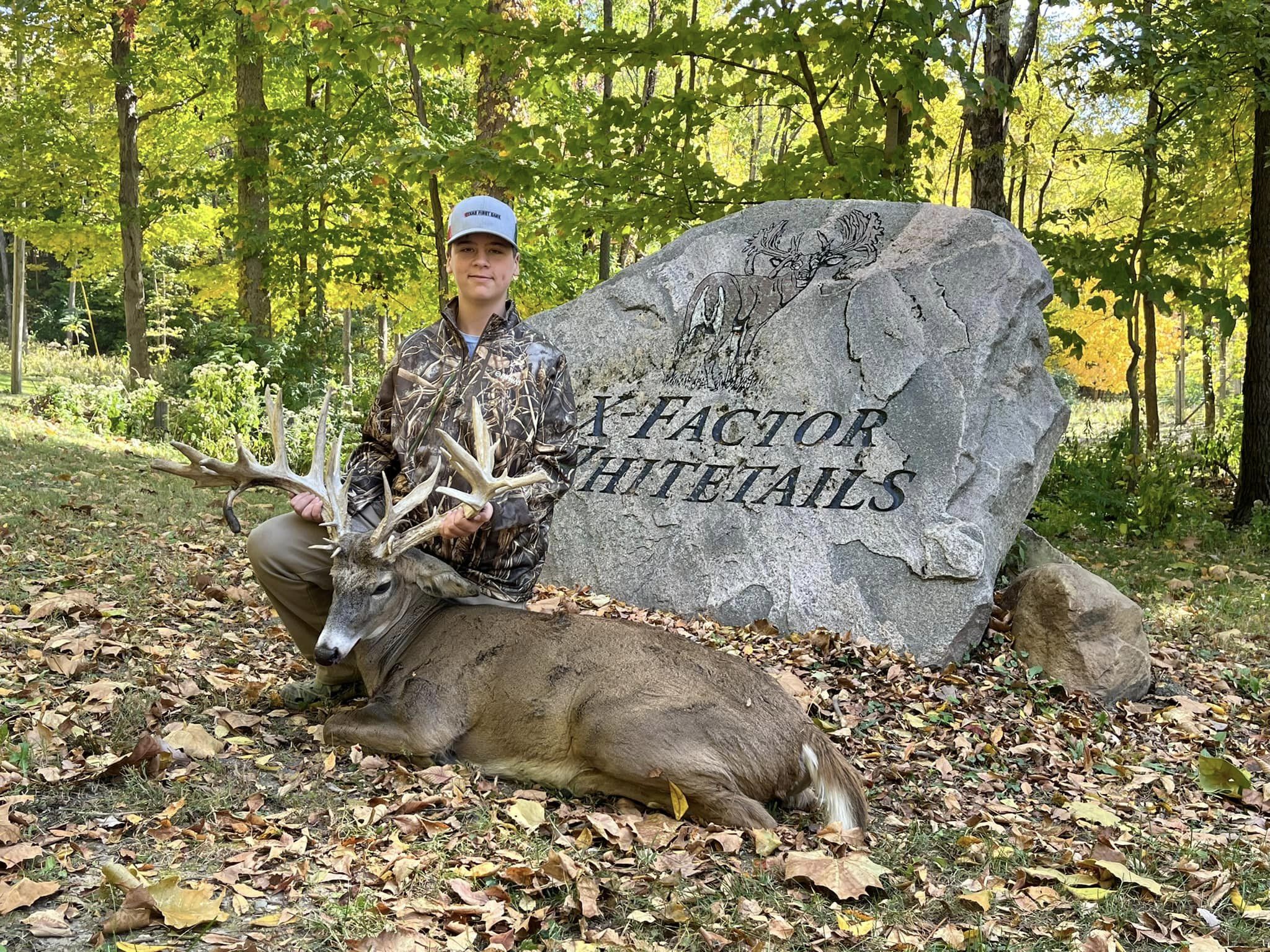X Factor Whitetails Of Ohio - Guided Whitetail Trophy Hunt - Russ Bellar